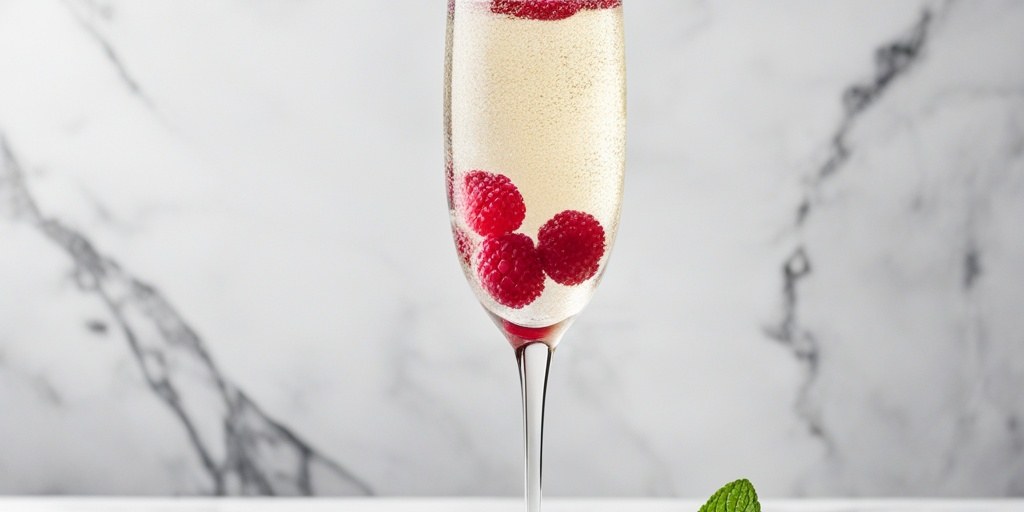 Sparkling 0.0% wine spritz