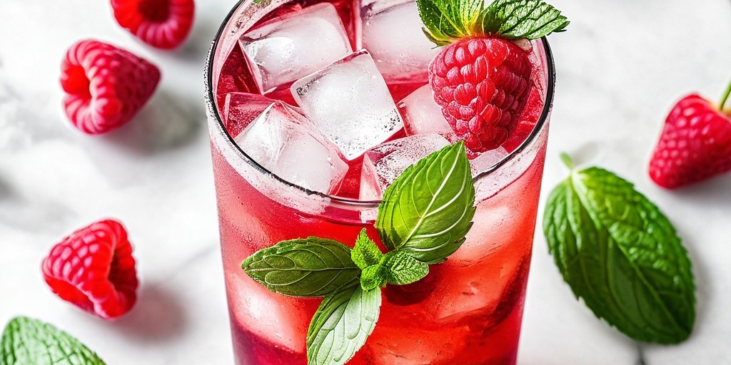 Virgin berry mojito