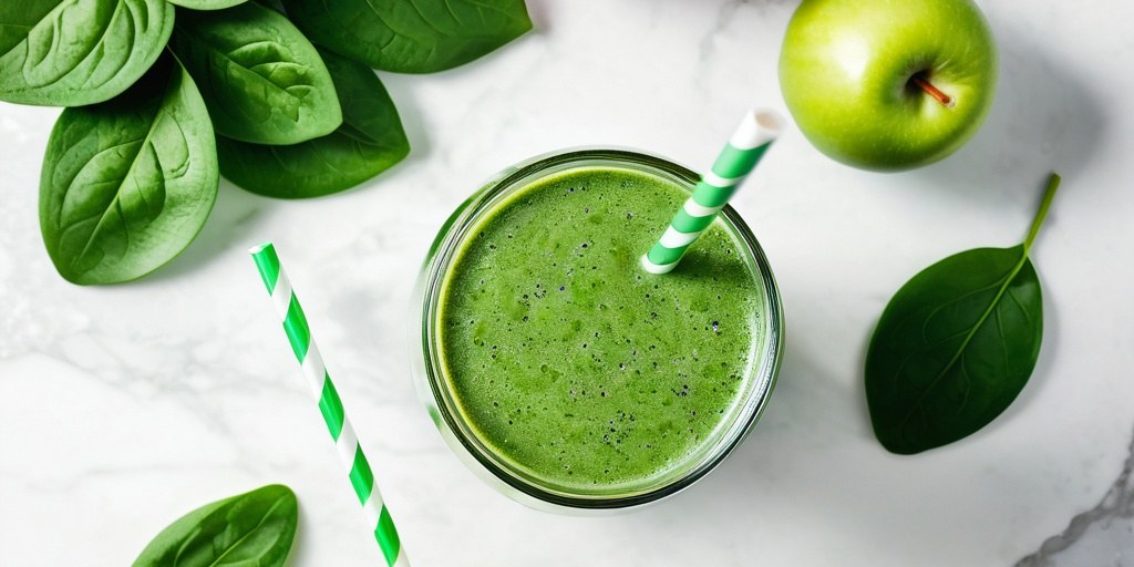 Green pregnancy smoothie