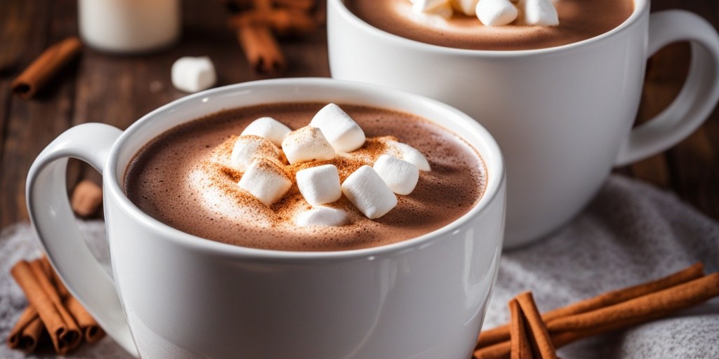 Creamy pregnancy hot chocolate