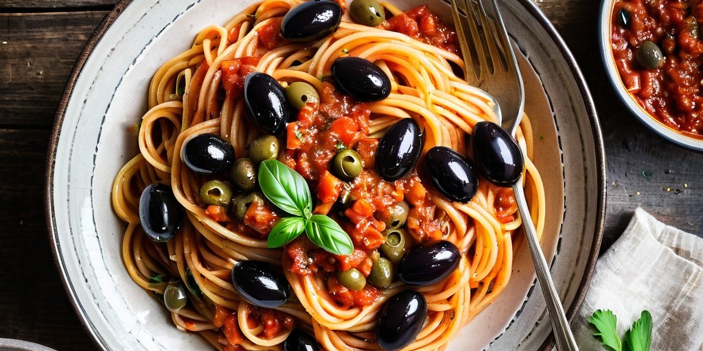Spaghetti puttanesca