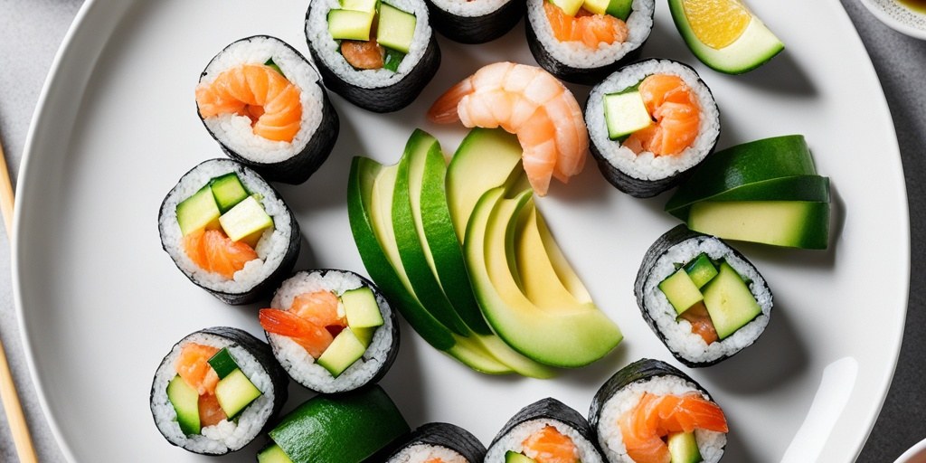 Pregnancy-safe sushi rolls at home