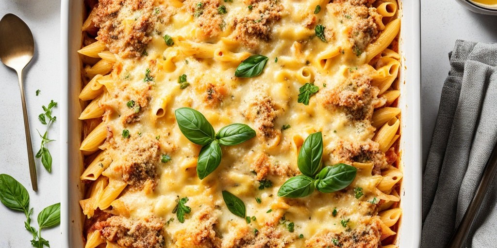 Tuna pasta bake